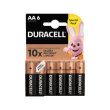 Αλκαλικές Μπαταρίες Duracell AA 1.5V 6τμχ (DAALR6MN15006)