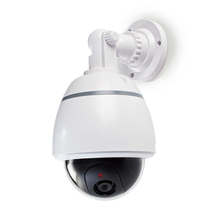 Ψεύτικη Κάμερα Παρακολούθησης Nedis Τύπου Dome Λευκή (DUMCD50WT)