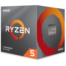 CPU AMD AM4 Ryzen 5 6 Core Box 3600 3,6 GHz MAX Boost 4,2GHz 6xCore 32MB 95W with Wraith Stealth Cooler 7nm