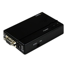 Video Converter StarTech.com VGA to Composite or S-Video up to max.1600x1200 - Black