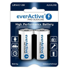 Μπαταρίες Αλκαλικές Everactive Pro LR14 C - blister card - 2 pieces