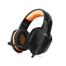 Headset Real-El GDX-7700 SURROUND 7.1 gaming with microphone, black-orange