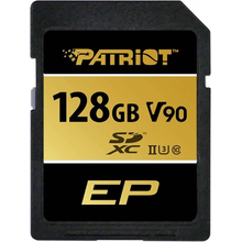 Κάρτα Μνήμης SDXC 128GB Patriot EP V90 UHS-II U3