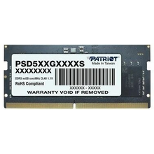 Μνήμη RAM Φορητού DDR5 32GB RAM Patriot Signature (1x32GB) 5600MHz CL46 SODIMM