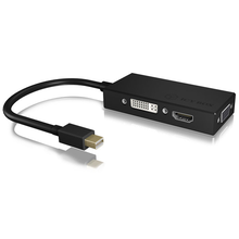 Μετατροπέας Display Port Icy Box IB-AC1032 Σε HDMI/ DVI-D/VGA /60234