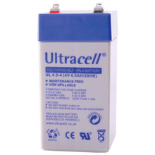 Μπαταρία μολύβδου Ultracell 4V 4.5AH