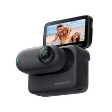 Action Camera Insta360 GO 3 Black(64GB) - Pocket sized Waterproof -4m, 2.7K, 35g, Flow stabilizati
