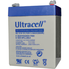 Μπαταρία μολύβδου Ultracell 12V 2.9AH