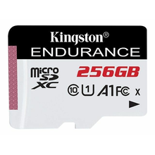 Κάρτα Μνήμης microSDXC 256GB Kingston High Endurance - UHS-I U1