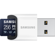 Κάρτα Μνήμης MicroSD 256GB Samsung SDXC PRO Ulti.(Class10) Read