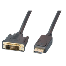 Καλώδιο DisplayPort EFB DisplayPort/DVI connector A/connector A 1m Black
