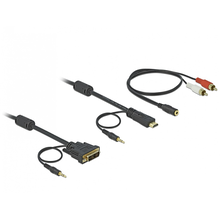 Καλώδιο DVI Delock (18+1) -> HDMI M/M 2.00m +Audio
