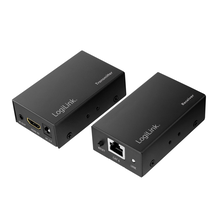 HDMI-Extender Logilink-Set over LAN, 60m, 1080p/60Hz,POC,IR