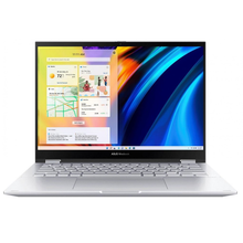 Laptop Asus Vivobook S 14 Flip OLED TP3402VA-KN108W - i5-1335U, 14"-2,8k, Touch, 16GB, 512GB, W11, silver (90NB10W2-M003F0)