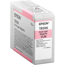 Μελάνι Epson ink cartridge vivid light magenta T 850 80 ml T 8506N