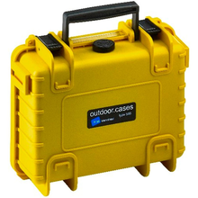 Θήκη Φωτογραφικών B&W outdoor.case Type 500 yellow with pre-cut foam insert