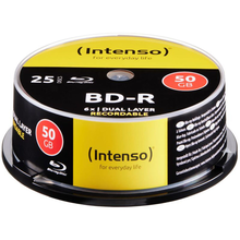 BD-R Intenso - x 25 - 50GB - storage media