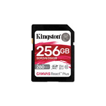 Κάρτα Μνήμης SDXC 256GB Kingston Canvas React Plus - flash memory card - - UHS-II
