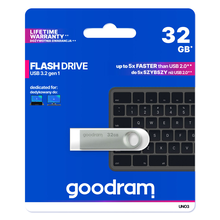 USB Flash GoodRam UNO3-0320S0R11 Ασημί 32 GB