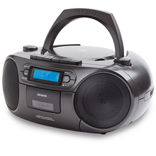 Φορητό Ηχοσύστημα Aiwa CD/MP3/USB/TAPE/BT With FM PLL RADIO Black