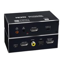 Audio Extractor HDMI CAB-H151, 7.1 Audio, 4K/60Hz, eARC, μαύρο