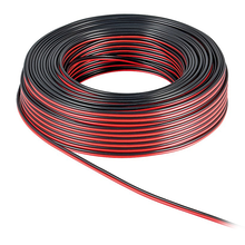 Καλώδιο Ηχείων Powertech 2x 1.50mm² CAB-SP005, CCA, 10m, μαύρο & κόκκινο