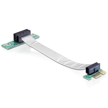 Controller PCIe Delock Riser Card x1 To x1 13cm Flexible Cable