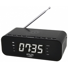 Ραδιορολόι Adler AD 1192b alarm clock black