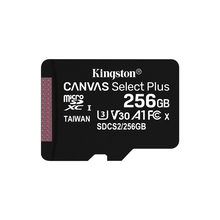 Κάρτα Μνήμης Micro SDXC 256GB Kingston Canvas Select Plus SDCS2/256GBSP Class 10 A1
