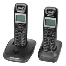 Τηλέφωνο Ασύρματο Panasonic KX-TG2512PDM Black Δεν περιέχει ελληνικό μενού