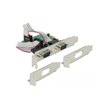Controller Delock PCI Express Card to 2x Seriell RS-232 Highspeed 921K