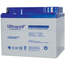 Μπαταρία μολύβδου Ultracell 12V 40AH