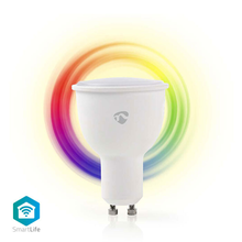 Λάμπα LED WiFi RGB θερμό λευκό GU10 4,5W 380lm