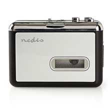 Μετατροπέας Nedis Portable USB Cassette to MP3 Converter with USB Cable and Software