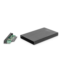 Θήκη Σκληρού Δίσκου 2,5 Digitus USB3.0 SSD/HDD SATAIII, Alu, Black