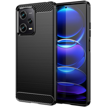 Θήκη Κινητού Powertech Carbon MOB-1847 για Xiaomi Note 12 Pro/Poco X5 Pro, μαύρη