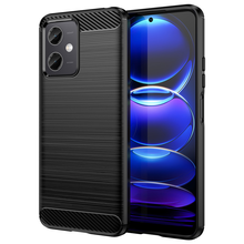Θήκη Κινητού Powertech Carbon MOB-1848 για Xiaomi Note 12 5G/Poco X5, μαύρη