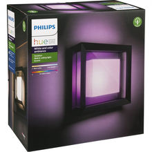 Επιτοίχιο Εξωτερικό Φωτιστικό Philips Hue Econic square LED Wall Lamp black