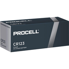 Μπαταρίες Λιθίου Duracell Procell - CR123A Lithium Box of 10