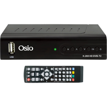 Ψηφιακός Δέκτης Osio OST-3540D DVB-T/T2 Full HD H.265 MPEG-4 με USB