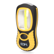 Φακός LED EDM Cob XL ʼγκιστρο Μαγνήτης 230 Lm Κίτρινο ABS 3 W