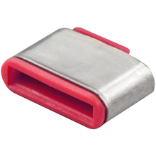 Kλειδαριά Lindy USB Typ C Port lock red 10 pack