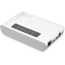 Print Server Digitus 2-Port USB2.0 Wireless Multif. Netw.300Mbps