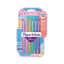 Μαρκαδόροι Papermate fiber pen Flair 6er Candy Pop M 0.7 mm Blister